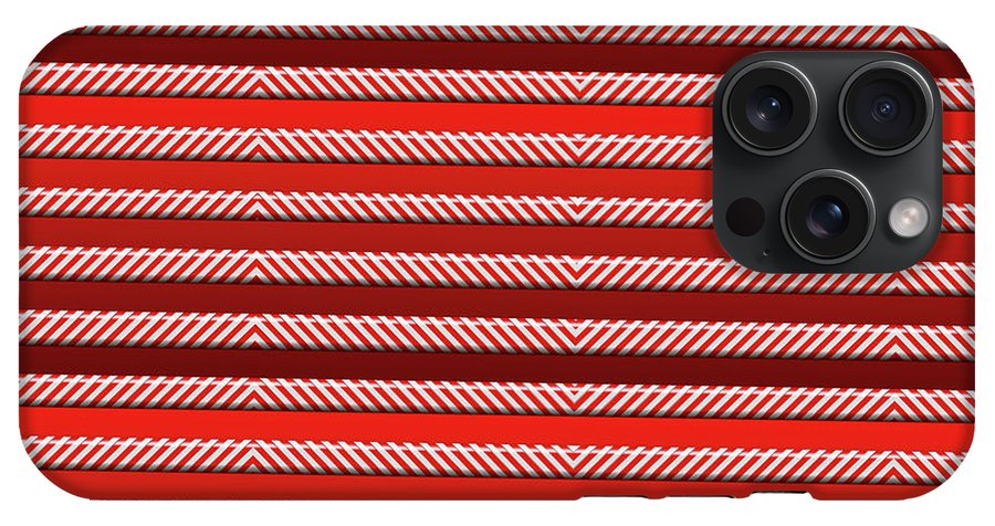 Peppermint Stripes - Phone Case