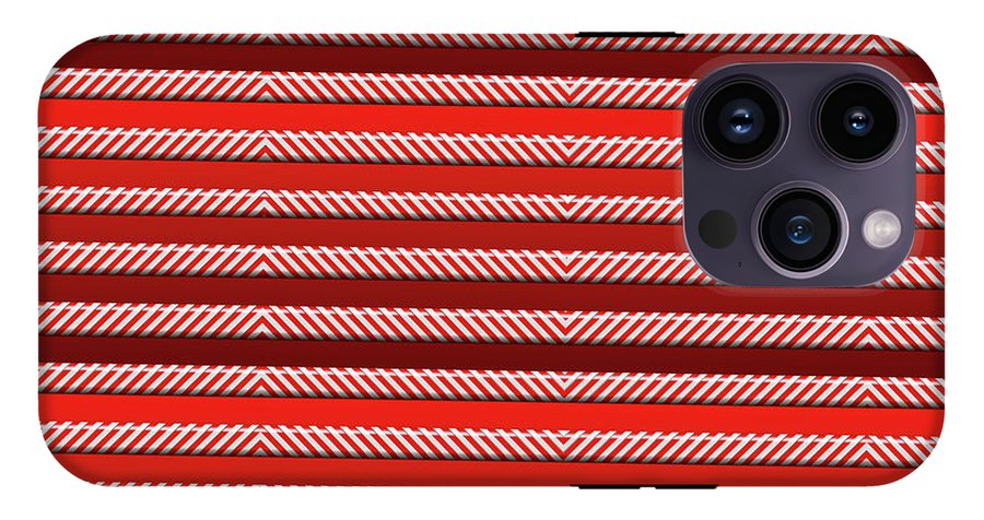 Peppermint Stripes - Phone Case