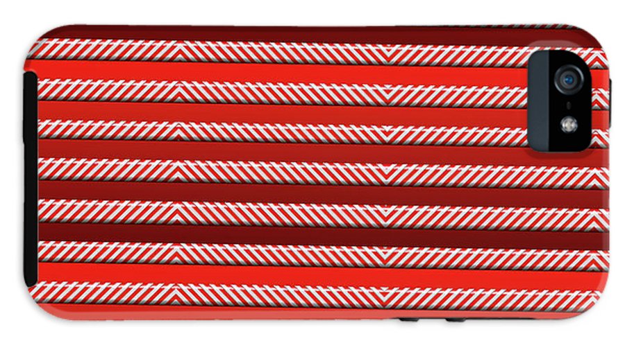 Peppermint Stripes - Phone Case