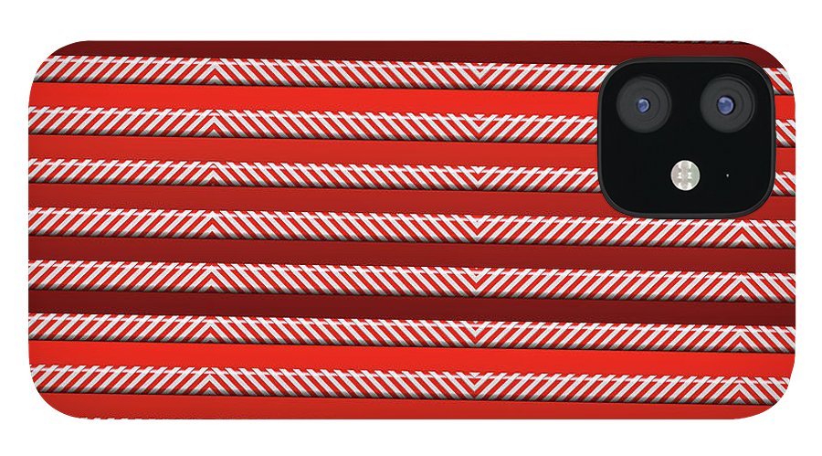 Peppermint Stripes - Phone Case