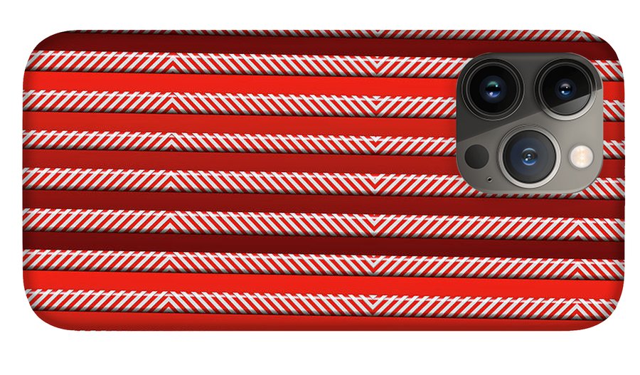 Peppermint Stripes - Phone Case