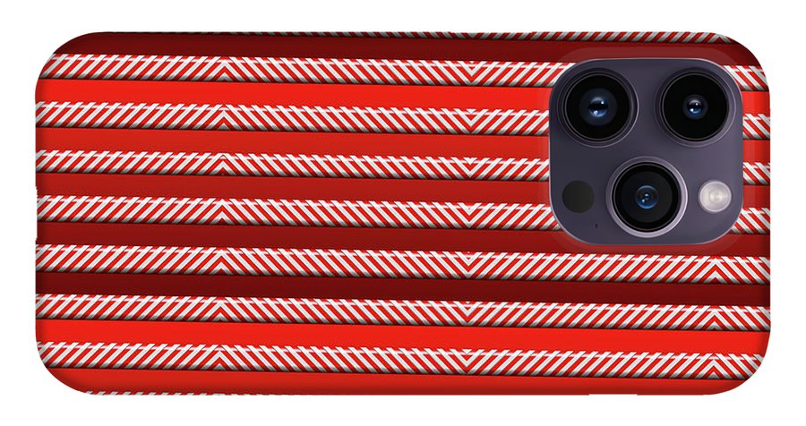 Peppermint Stripes - Phone Case