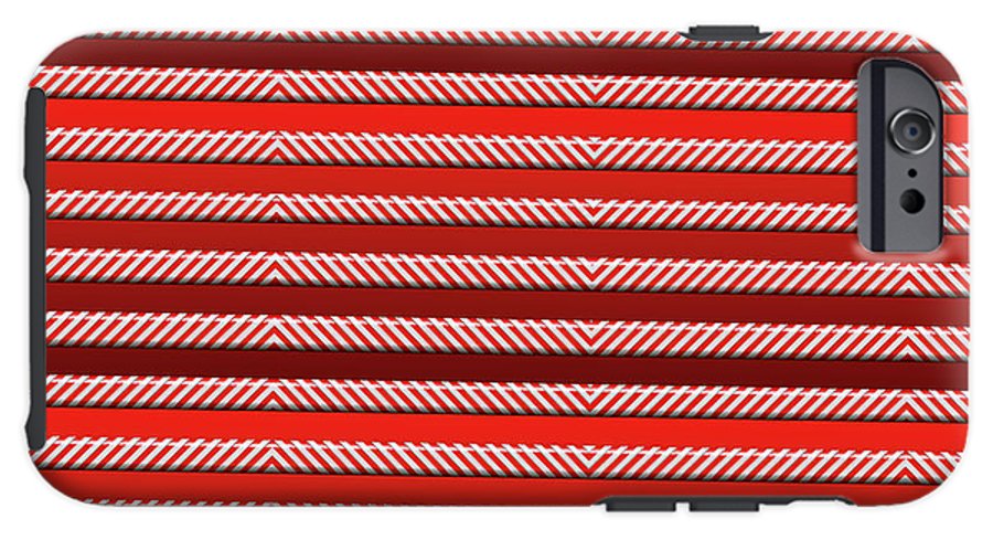 Peppermint Stripes - Phone Case