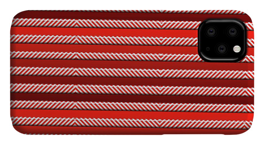 Peppermint Stripes - Phone Case
