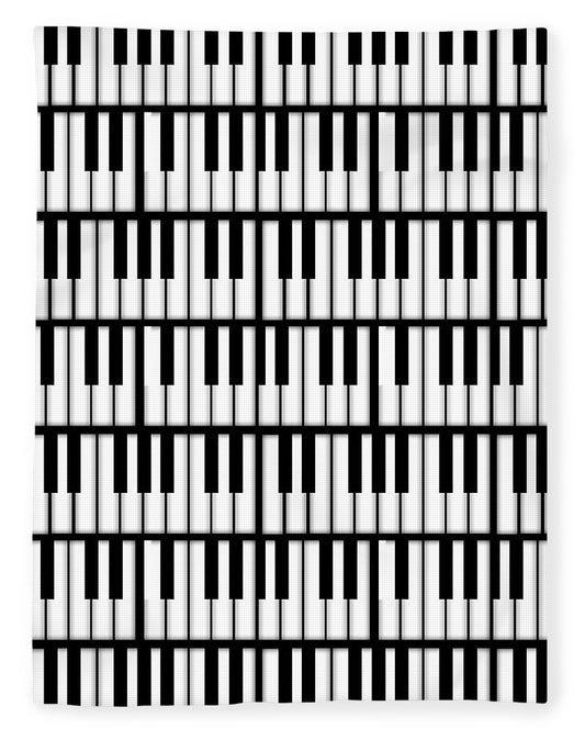 Piano Keys - Blanket