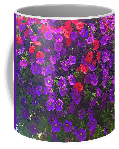 Pile Of Petunias - Mug