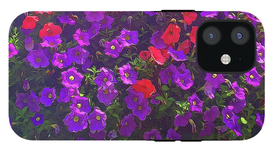Pile Of Petunias - Phone Case