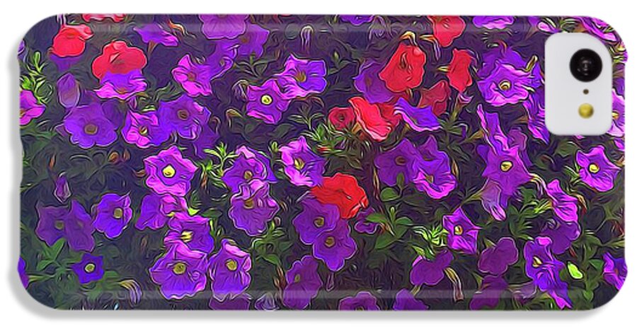 Pile Of Petunias - Phone Case