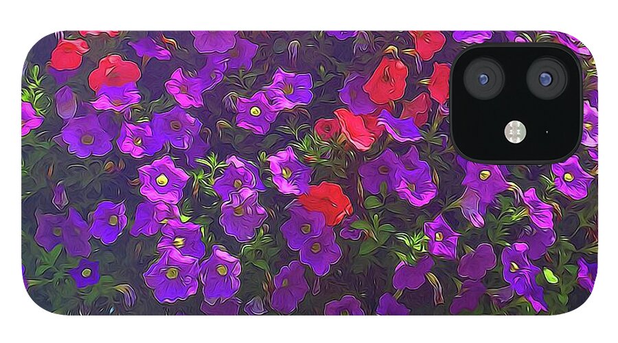 Pile Of Petunias - Phone Case