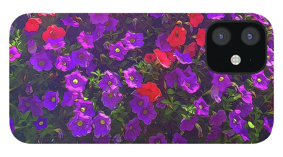 Pile Of Petunias - Phone Case