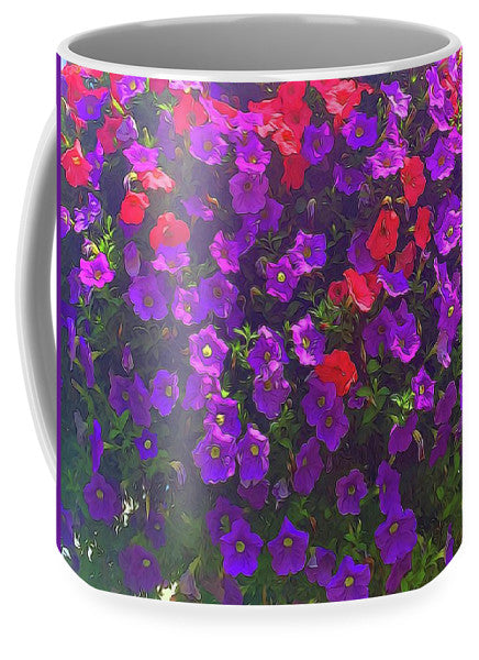 Pile Of Petunias - Mug
