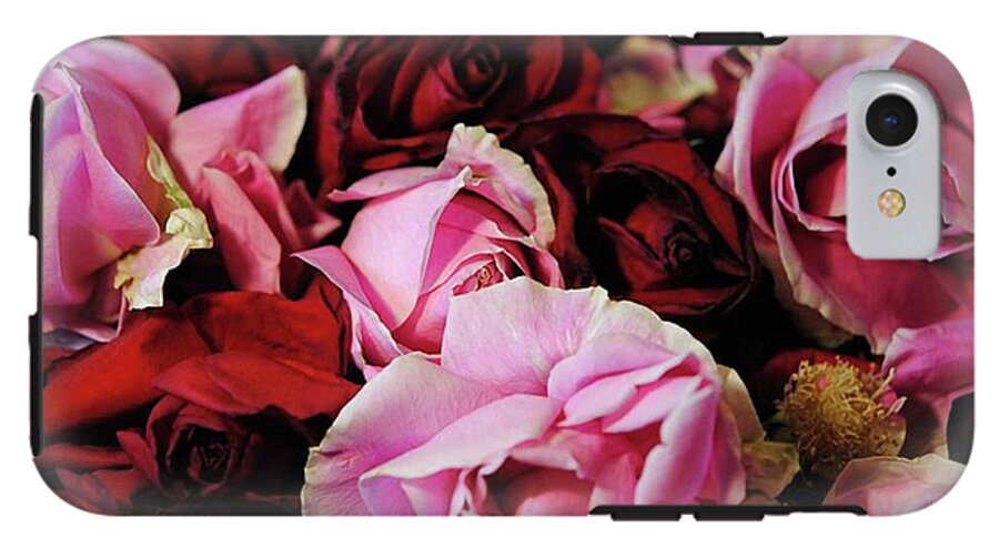 Pink and Red Roseheads - Phone Case