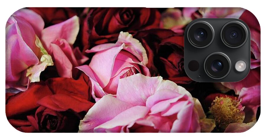 Pink and Red Roseheads - Phone Case