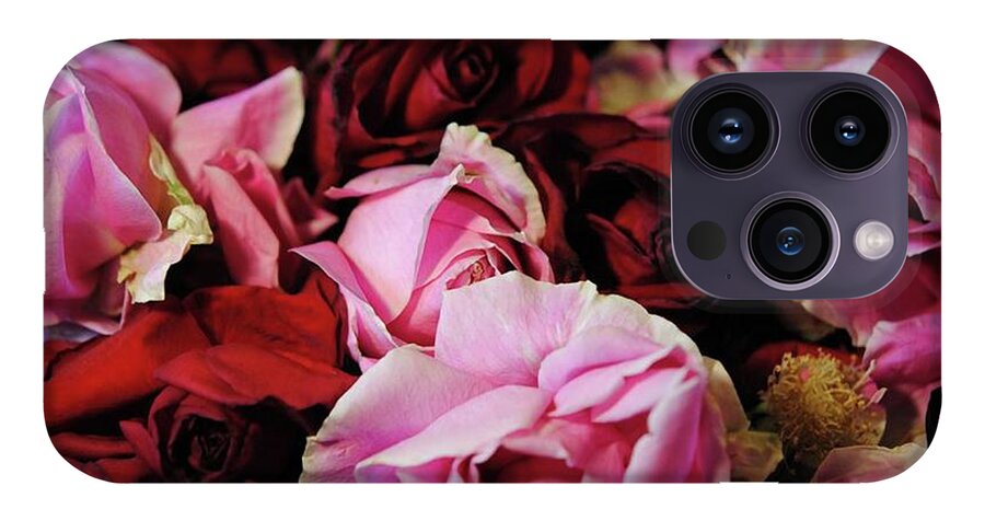 Pink and Red Roseheads - Phone Case