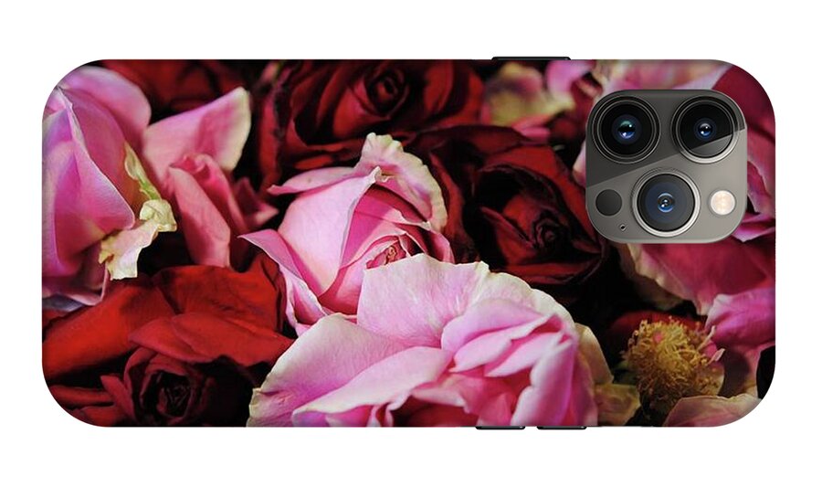 Pink and Red Roseheads - Phone Case