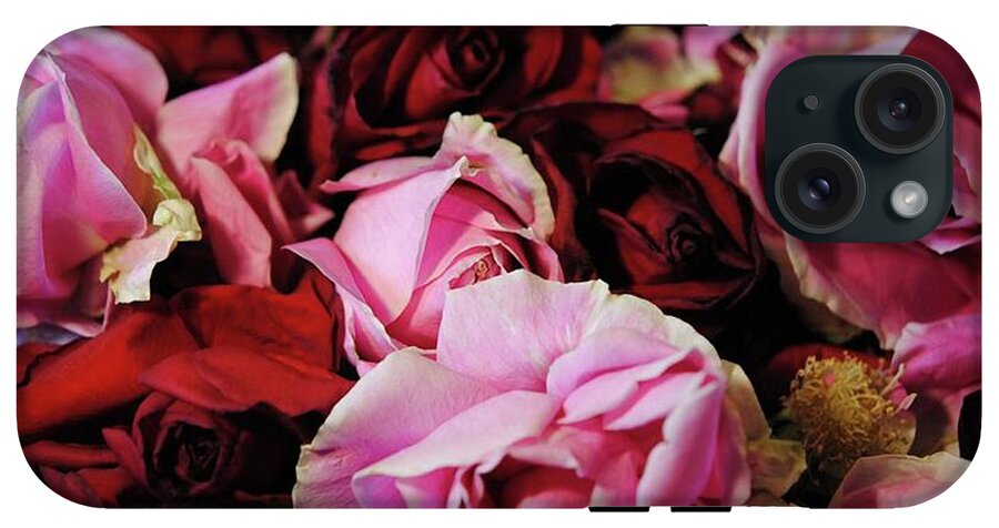 Pink and Red Roseheads - Phone Case