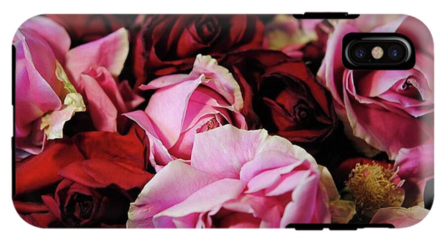 Pink and Red Roseheads - Phone Case