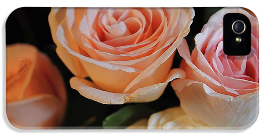 Pink and White Roses - Phone Case