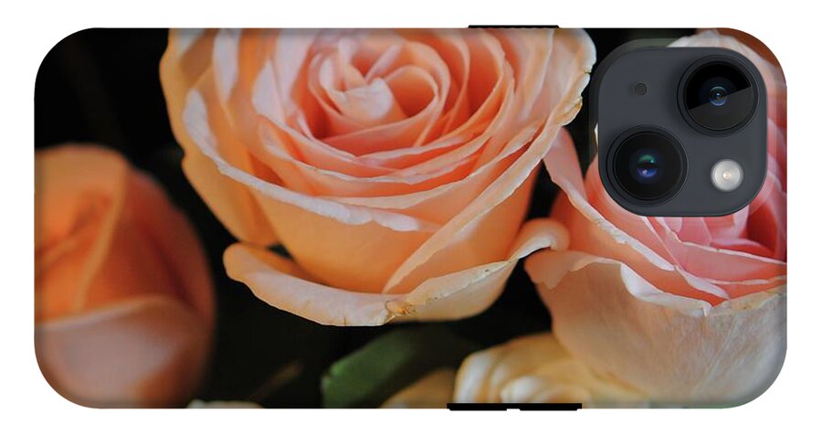 Pink and White Roses - Phone Case
