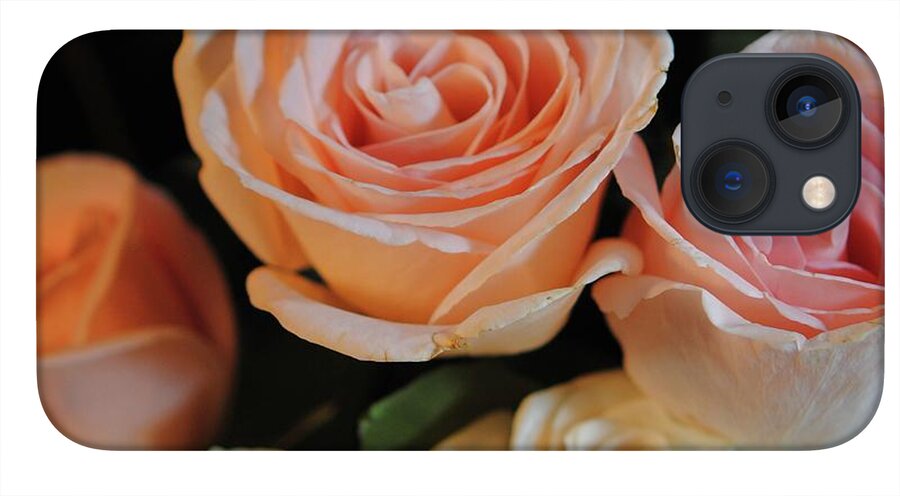 Pink and White Roses - Phone Case