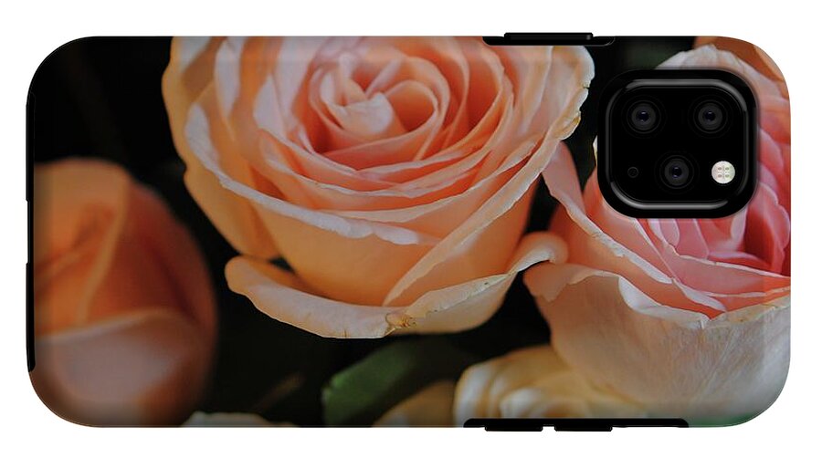 Pink and White Roses - Phone Case
