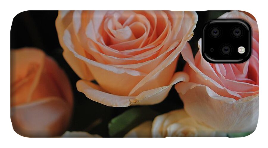 Pink and White Roses - Phone Case