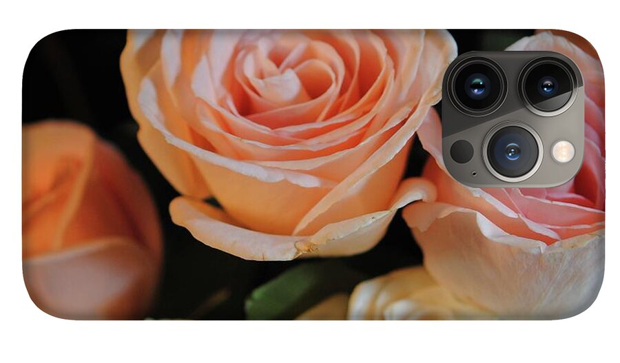 Pink and White Roses - Phone Case