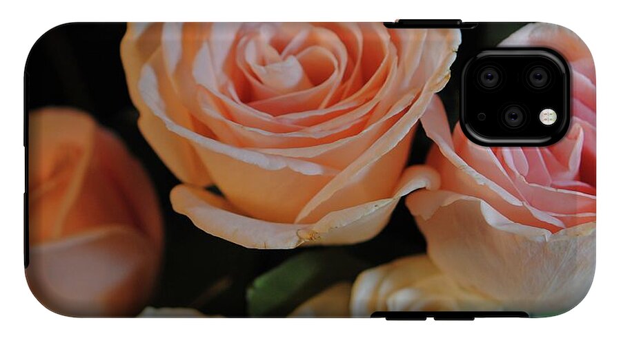 Pink and White Roses - Phone Case