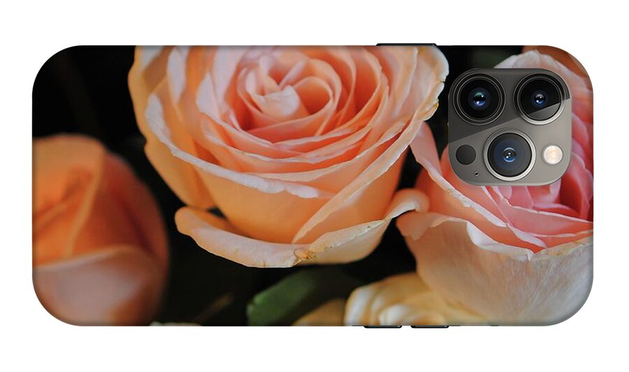 Pink and White Roses - Phone Case