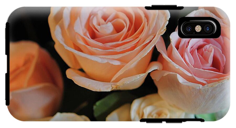Pink and White Roses - Phone Case