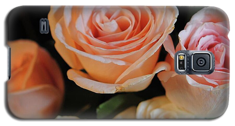Pink and White Roses - Phone Case
