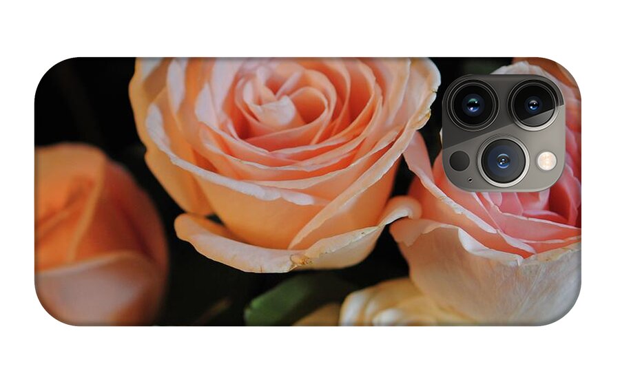 Pink and White Roses - Phone Case