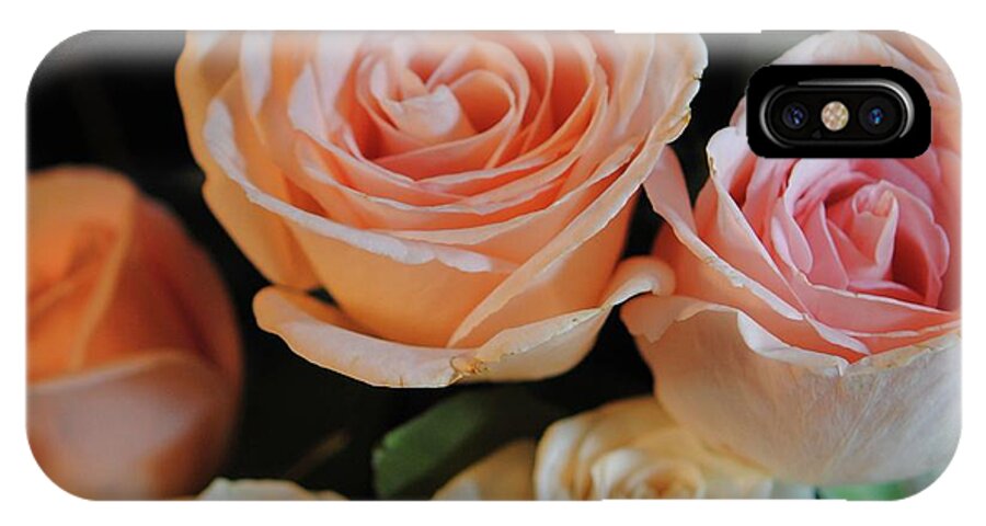 Pink and White Roses - Phone Case