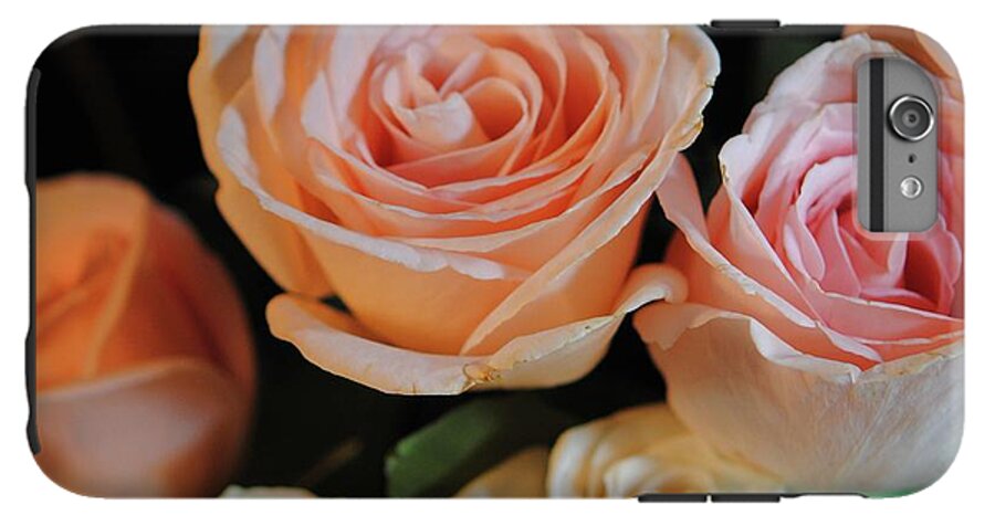 Pink and White Roses - Phone Case