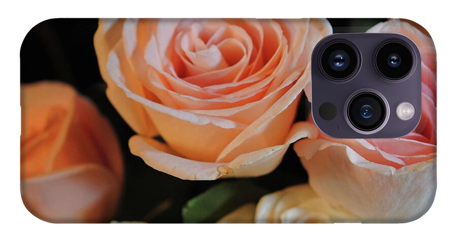 Pink and White Roses - Phone Case