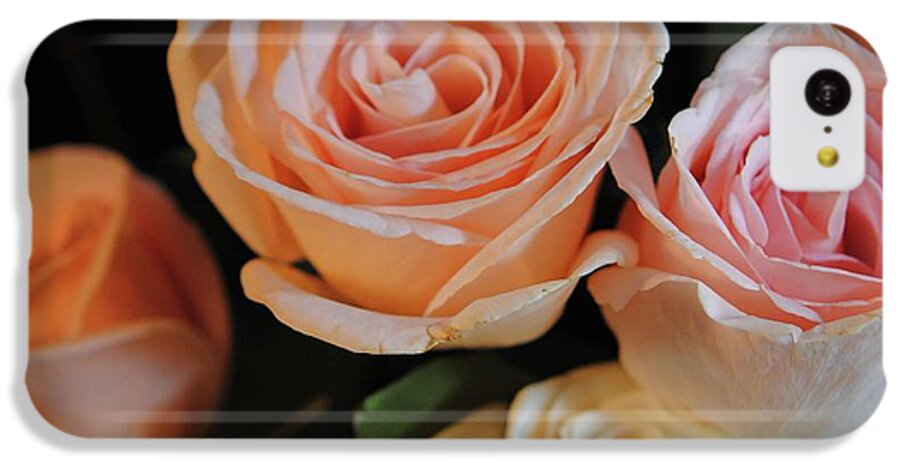 Pink and White Roses - Phone Case