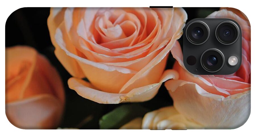 Pink and White Roses - Phone Case