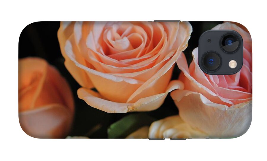 Pink and White Roses - Phone Case