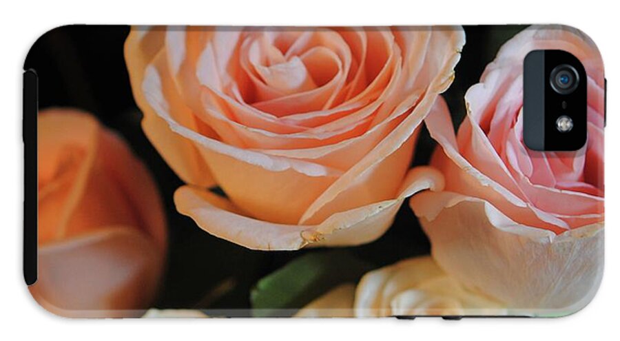Pink and White Roses - Phone Case
