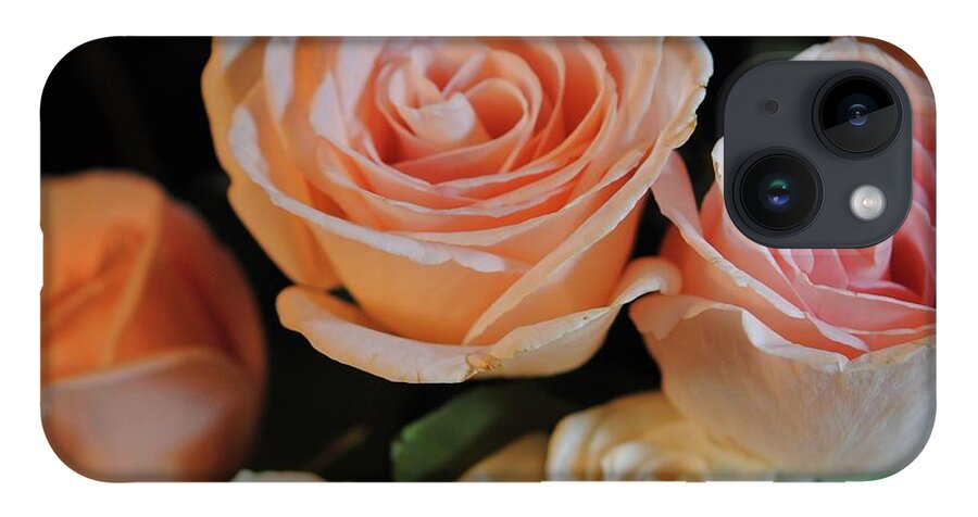 Pink and White Roses - Phone Case