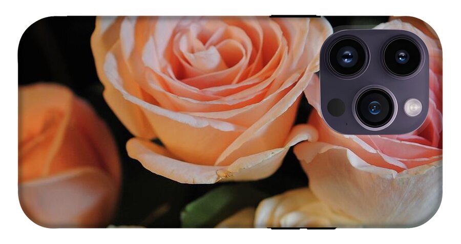 Pink and White Roses - Phone Case