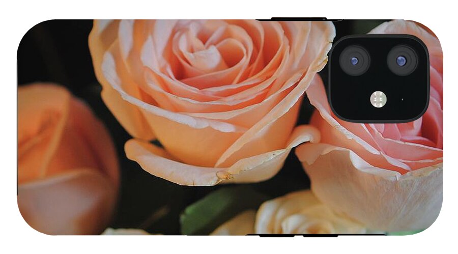 Pink and White Roses - Phone Case