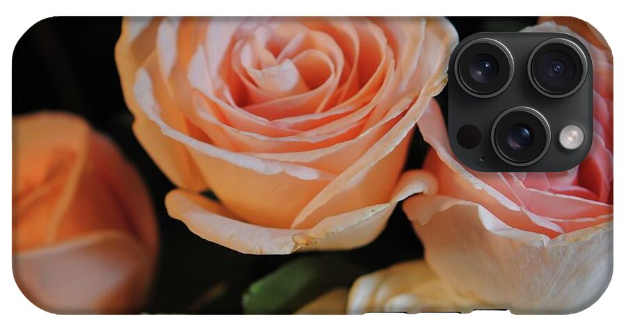 Pink and White Roses - Phone Case