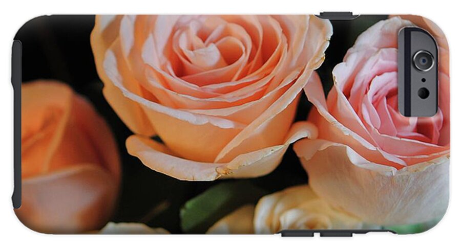 Pink and White Roses - Phone Case