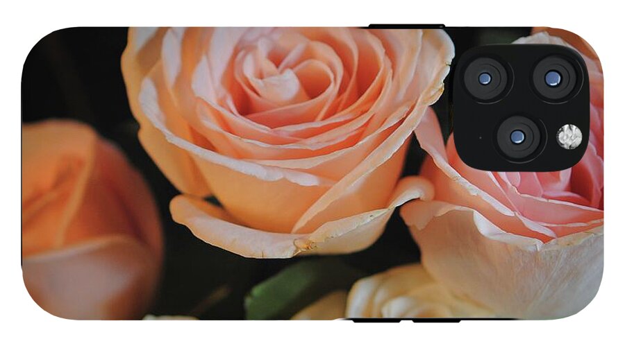 Pink and White Roses - Phone Case