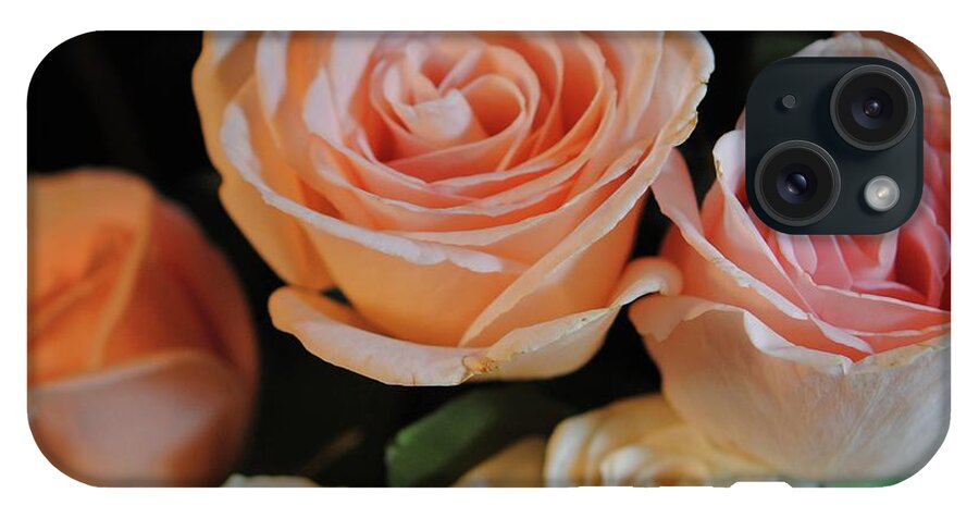 Pink and White Roses - Phone Case