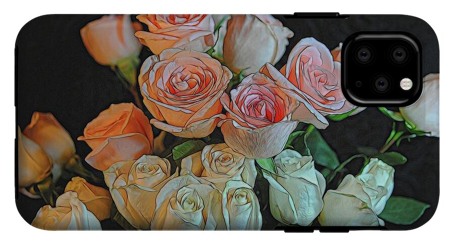 Pink and White Roses Collection 5 - Phone Case