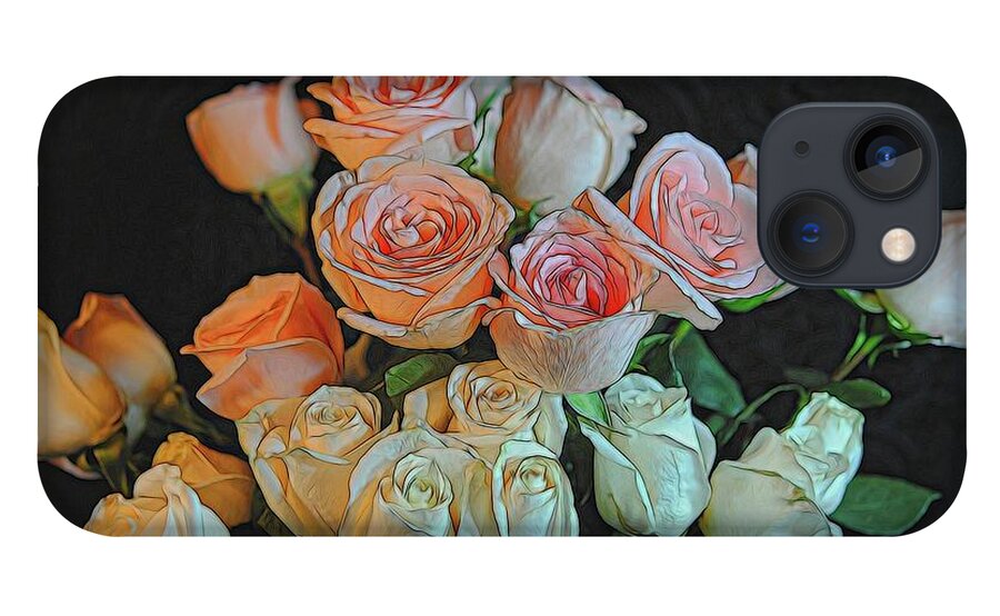 Pink and White Roses Collection 5 - Phone Case