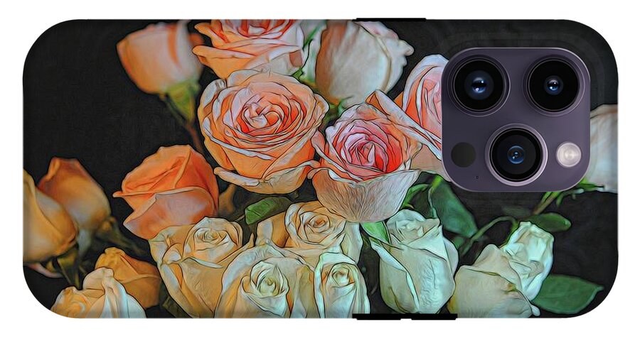 Pink and White Roses Collection 5 - Phone Case