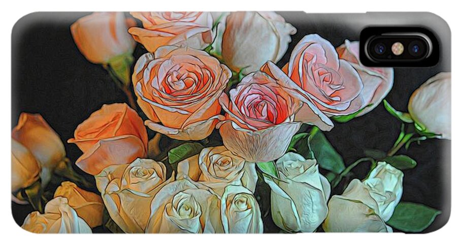 Pink and White Roses Collection 5 - Phone Case